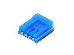 4-pin Floppy Connector - Male - UV Blue